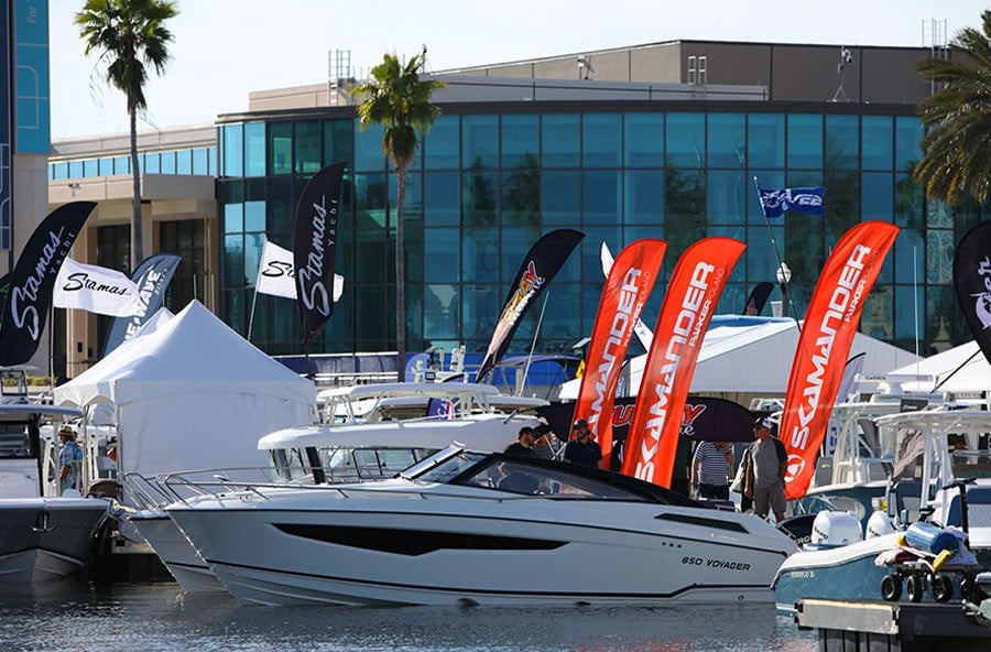 Exhibit at the St. Petersburg Power & Sailboat Show